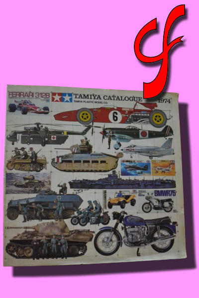 TAMIYA CATALOGUE 1974